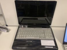 DELL XPS M1730 GAMING LAPTOP, T9300 2.5GHZ PROCESSOR, NVIOIA GEFORCE 8700M GT, WINDOWS 10, 17 INCH