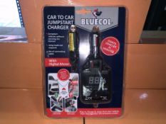 9 X BRAND NEW BLUE CAR CAR TO CAR JUMPSTART CHARGERS