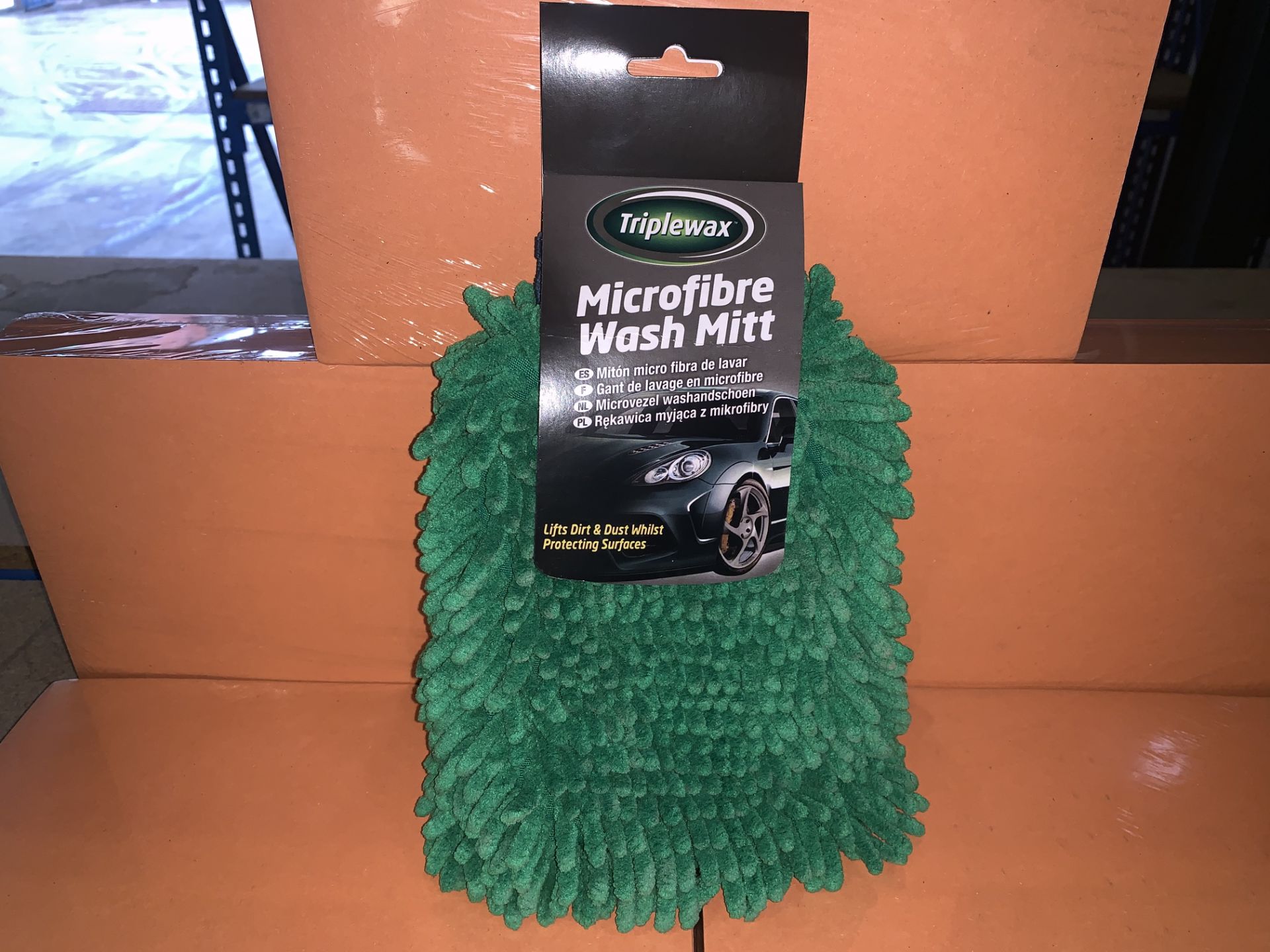 60 X BRAND NEW TRIPLEWAX MICROFIBRE WASH MITTS