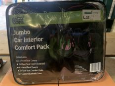 8 X BRAND NEW AUTOCARE JUMBO CAR INTERIOR COMFORT PACKS