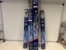 40 X ASSORTED BLUECOL WIPER BLADES