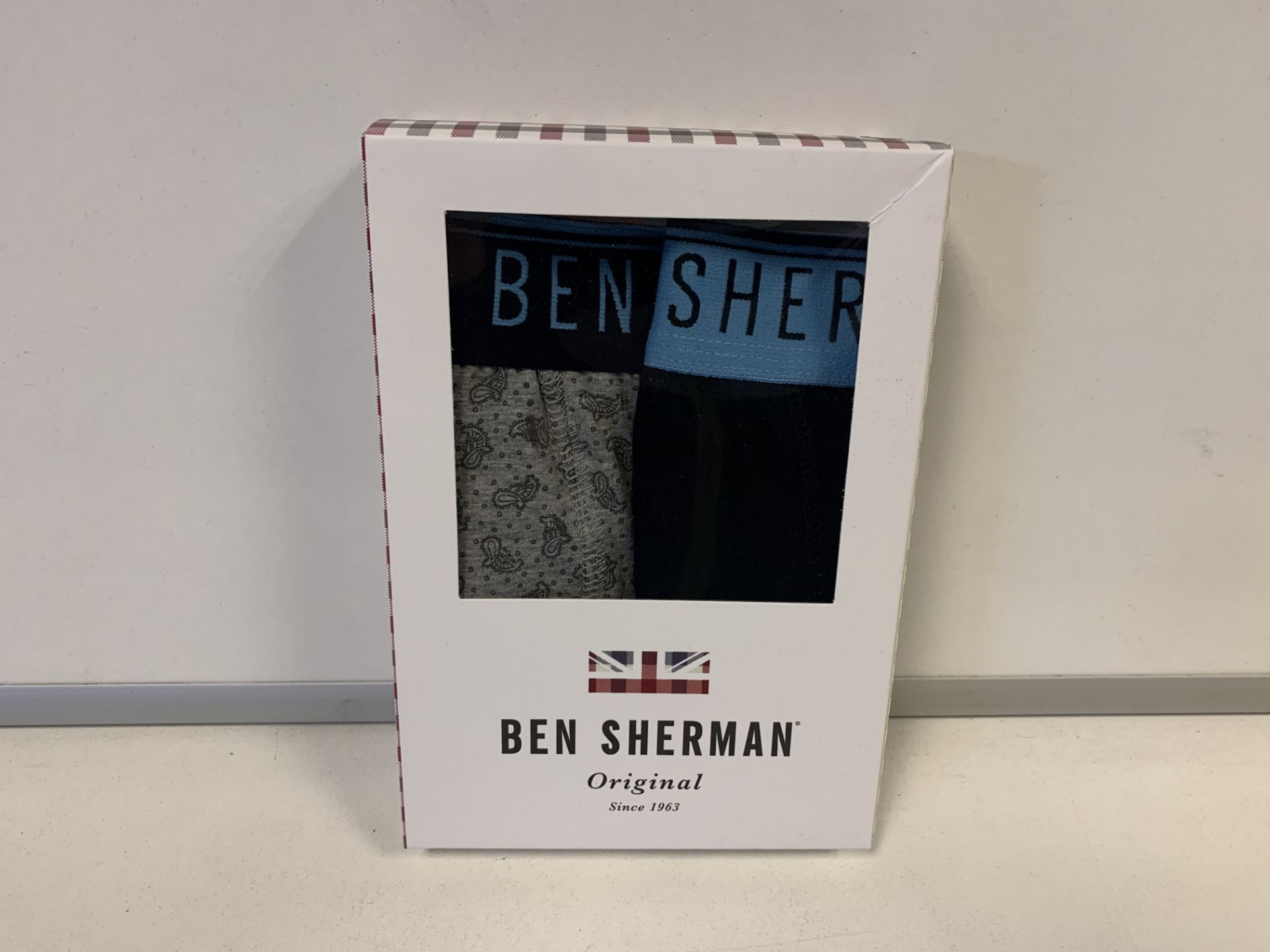 30 X BRAND NEW BEN SHERMAN 2 PACK OF MENS BOXERS SIZE SMALL