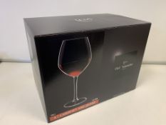 12 X BRAND NEW PACKS OF 6 CHEF AND SOMMELLIER 58CL CABERNET VINS JEUNES GLASSES IN 3 BOXES