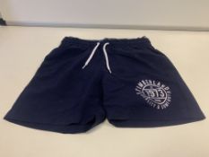 (NO VAT) 12 X BRAND NEW TIMBERLAND NAVY BOYS SHORTS AGE 10 YEARS