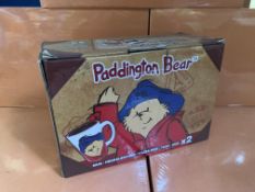 3 X BRAND NEW PACKS OF 2 PADDINGTON BEAR MUGS