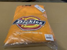 4 X BRAND NEW DICKIES LONGTON SWEATSHIRT ORANGE SIZE LARGE RRP £50 EACH