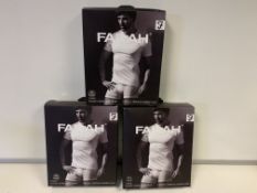 5 X BRAND NEW PACKS OF 2 FARAH CLASSIX WHITEB UNDER LAYER T SHIRTS SIZE 3XL