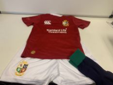 (NO VAT) 8 X BRAND NEW FULL RUGBY KITS AGE 4 YEARS