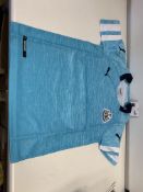 (NO VAT) 12 X BRAND NEW CHILDRENS NEWCASTLE UNITED PUMA BLUE SHIRTS AGE 7-8