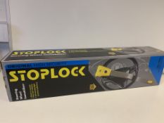 5 X BRAND NEW STOPLOCK STEERING WHEEL IMOBILISERS