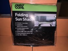 80 X BRAND NEW AUTOCARE FOLDING SUN SHADES