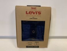 30 X BRAND NEW LEVIS BLUE JEANS MENS BOXERS SIZE SMALL