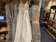 SIZE 14 WHITE WEDDING DRESS