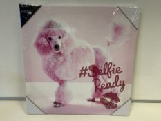 24 X BRAND NEW GIRLS ROOM SELFIE READY ART CANVASSES