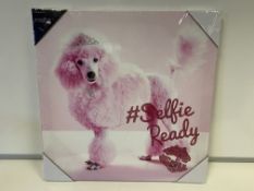 24 X BRAND NEW GIRLS ROOM SELFIE READY ART CANVASSES