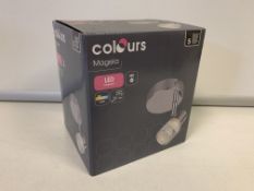 36 X BRAND NEW COLOURS MAGERIA LED SPOTLIGHTS