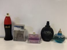 5 X TESTER PERFUMES 90-100% FULL INCLUDING CALVIN KLEIN, MOSCHINO ETC