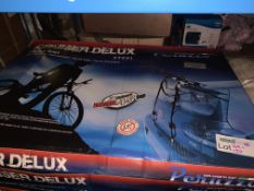 2 X BRAND NEW CRUISER DELUXE BIKE CARRIERS 3 BIKES UPTO 45KG