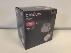 36 X BRAND NEW COLOURS MAGERIA LED SPOTLIGHTS