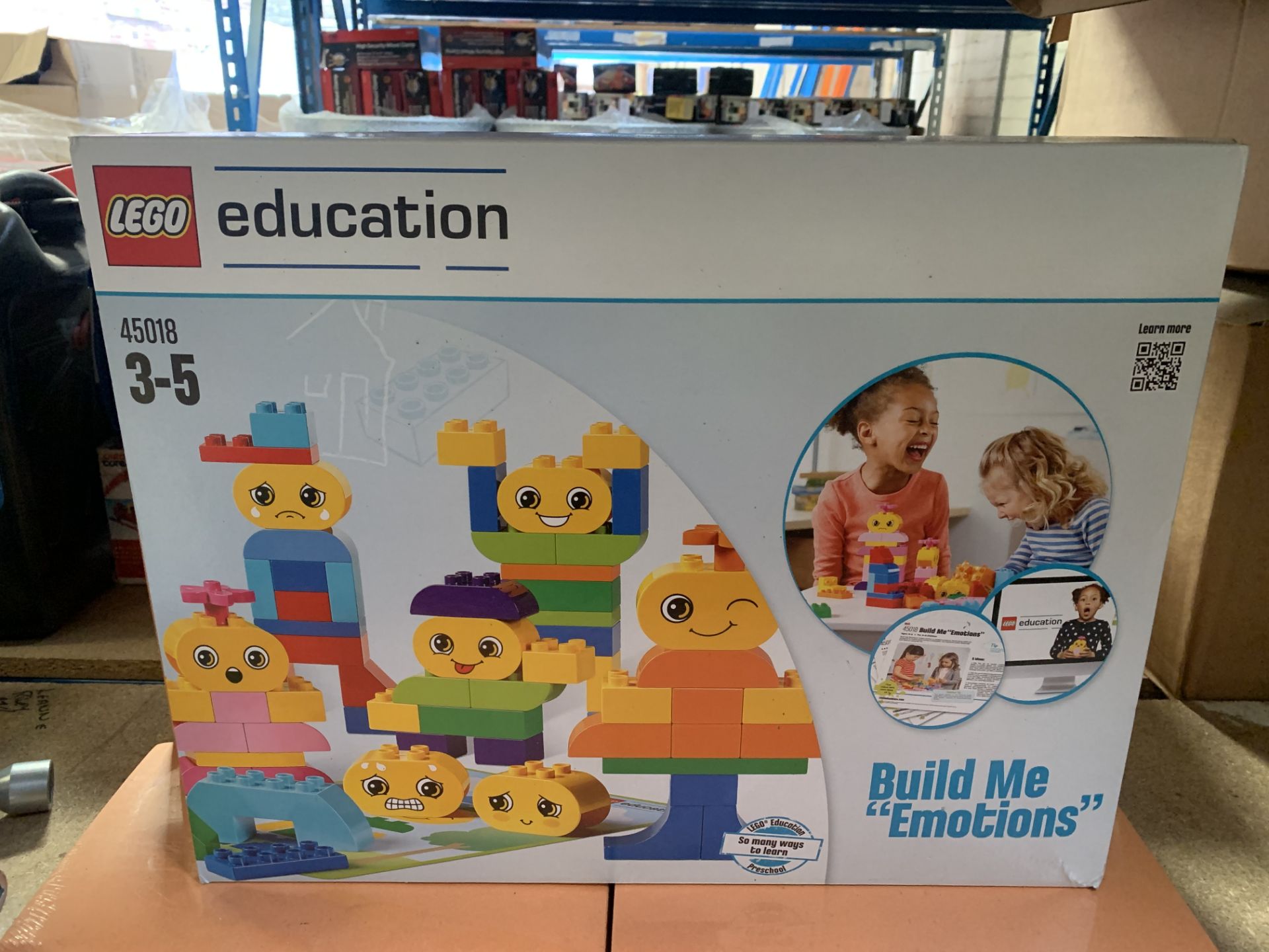 BRAND NEW LEGO BUILD ME EMOTIONS EDUCATIONAL SET (G)