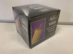 40000 X BRAND NEW BOXED WOODEN CORN SKEWERS IN 4 BOXES (629/230