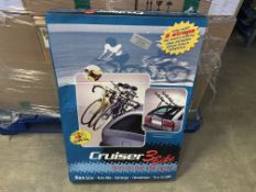 3 X BRAND NEW CRUISER 3 BIKE CARRIERS