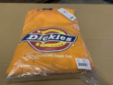 6 X BRAND NEW DICKIES LONGTON SWEATSHIRT ORANGE SIZE MEDIUM RRP £50 EACH