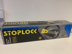 5 X BRAND NEW STOPLOCK STEERING WHEEL IMOBILISERS