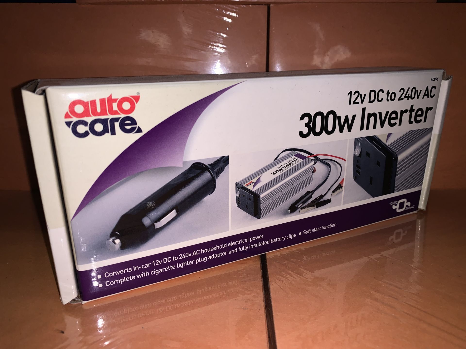 10 X BRAND NEW AUTOCARE 300W INVERTERS