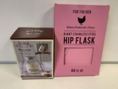 8 X BRAND NEW KILNER SHAKE AND MAKE WHIPPED CREAM GIFTS AND 2 X ROBERT FREDERICKS GIANT STAINLESS