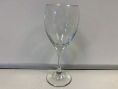 72 X BRAND NEW BOXED LIBBEY 251ML TEAR DROP WHITE WINE GLASSES