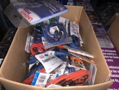 38 X VARIOUS PACKS OF BRAND NEW STREETWIZE LUGGAGE ELASTICS