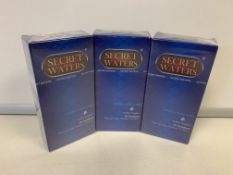 30 X BRAND NEW PACKS OF 12 SECRET WATERS EXTRA LUBRICATED EXTRA COMFORT NATURAL LATEX RUBBER CONDOMS