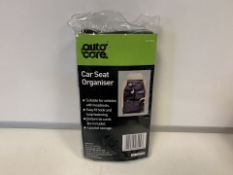 60 X BRAND NEW AUTOCARE CAR SEAT ORGANISERS (441/23)