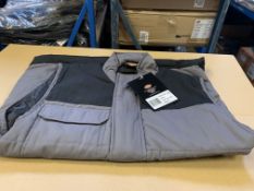 5 X BRAND NEW DICKIES EVERYDAY GREY/BLACK WORK PADDED WAISTCOAT SIZE XXXL RRP £35 EACH