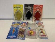 100 X VARIOUS BRAND NEW AIR FRESHENERS