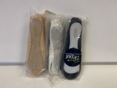 50 X LADIES BALLET DANCE SHOES BLACK, WHITE AND NUDE IN VARIOUS SIZES