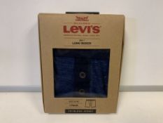 30 X BRAND NEW LEVIS BLUE JEANS MENS BOXERS SIZE MEDIUM