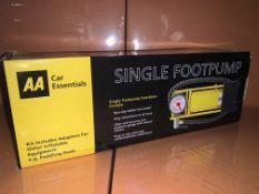 11 X BRAND NEW AA SINGLE FOOTPUMPS