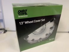 4 X BRAND NEW SETS OF 4 13 INCH WHEEL COVER SETS (255/23)