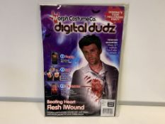 30 X BRAND NEW DIGITAL DUDZ BEATING HEART FLESH iWOUND