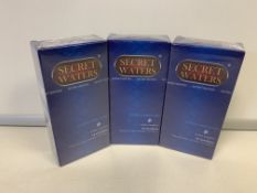 30 X BRAND NEW PACKS OF 12 SECRET WATERS EXTRA LUBRICATED EXTRA COMFORT NATURAL LATEX RUBBER CONDOMS