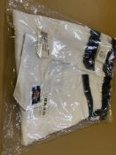 6 X BRAND NEW DICKIES GREY/WHITE IND260 WORK TROUSERS SIZE 42S RRP £25 EACH