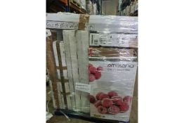 (M10) PALLET TO CONTAIN 9 VARIOUS ITEMS TO INCLUDE AMBIANO CHEST FREEZER, 43 INCH MEDION SMART TV