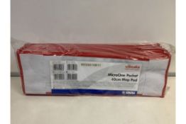 PALLET TO CONTAIN 1500 X BRAND NEW BOXED VILEDA PROFESSIONAL MICRO ONE POCKET MOP COLOURS MAY