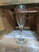 (SP1) PALLET TO CONTAIN 624 x NEW LIBBEY 170ML TEARDROP FLUTE GLASSES. RRP £3.50 EACH