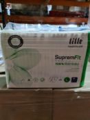 (H33) PALLET TO CONTAIN 48 x NEW SEALED PACKS OF 26 LILLIE SUPREMFIT 100% BREATHABLE ALL IN ONE PADS