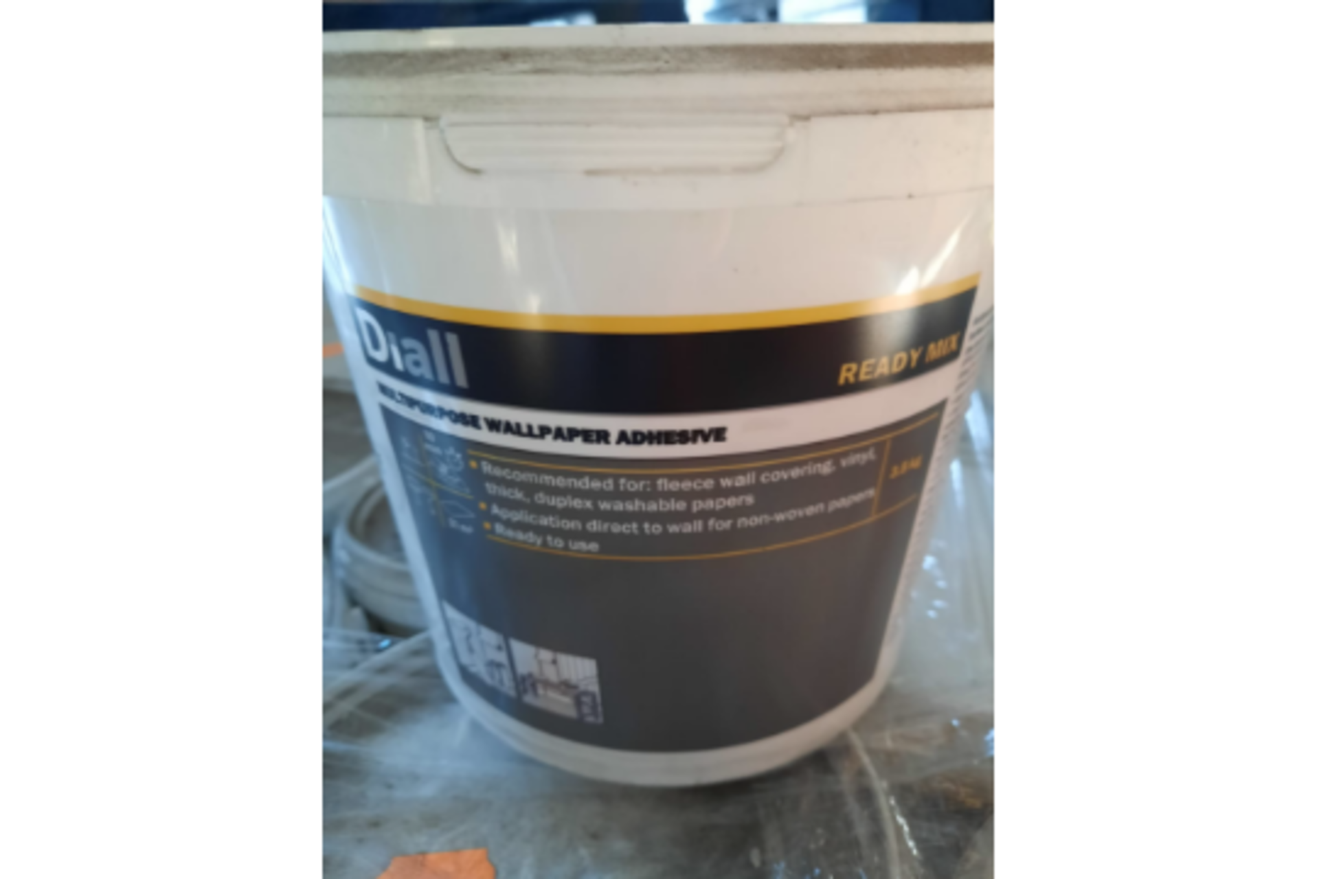 PALLET TO CONTAIN 48 x 3.5kg TUBS OF READY MIX MULTI PURPOSE WALL PAPER ADHESIVE. RRP £15 PER TUB ( - Image 2 of 4