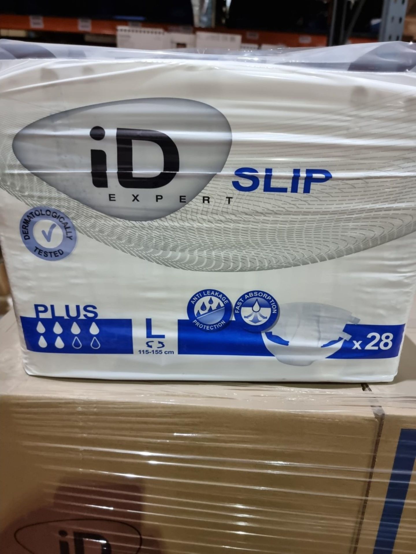 NO VAT (J102) PALLET TO CONTAIN 52 x NEW SEALED PACKS OF 28 ID SLIP PLUS ANTI LEAKAGE PROTECTION - Image 2 of 2