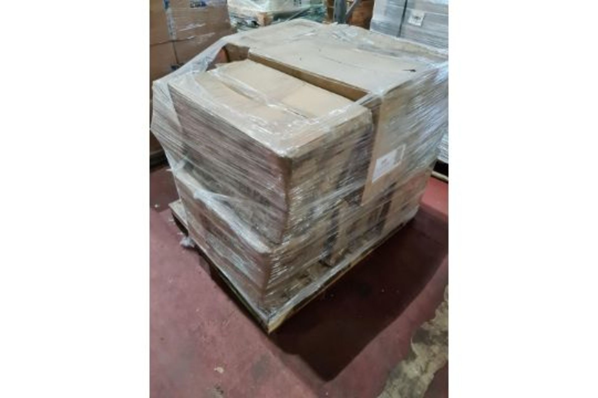 (H36) PALLET TO CONTAIN 8 X DESIGNER TOILET PANS BOXED